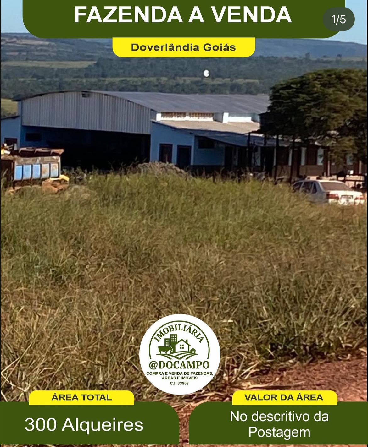 Fazenda Doverlandia Goias