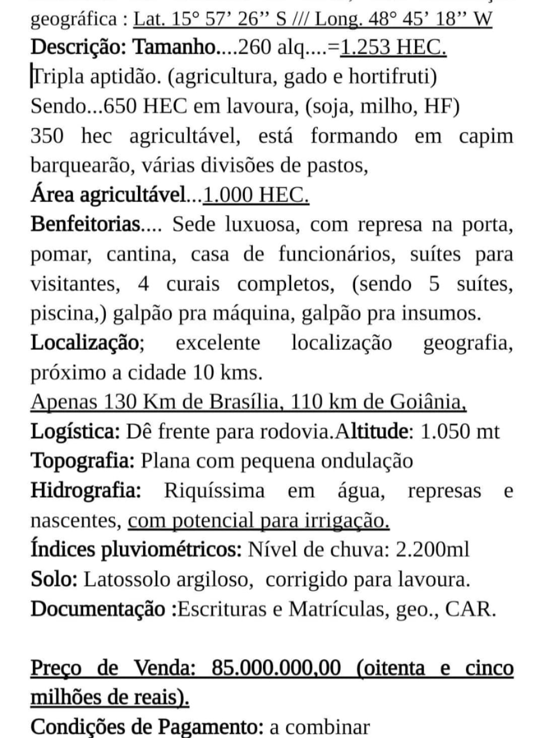 Chacara Sol Nascente 2 Trindade GO